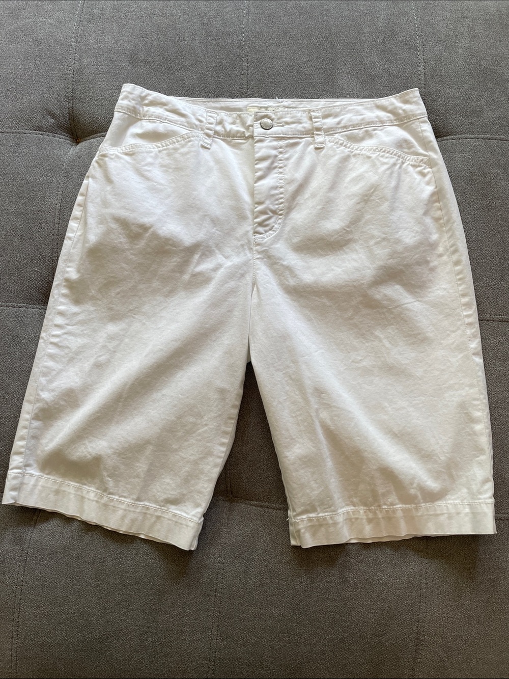 Jones New York White Trouser Shorts